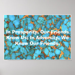 "Palavras chinesas do poster da sabedoria "