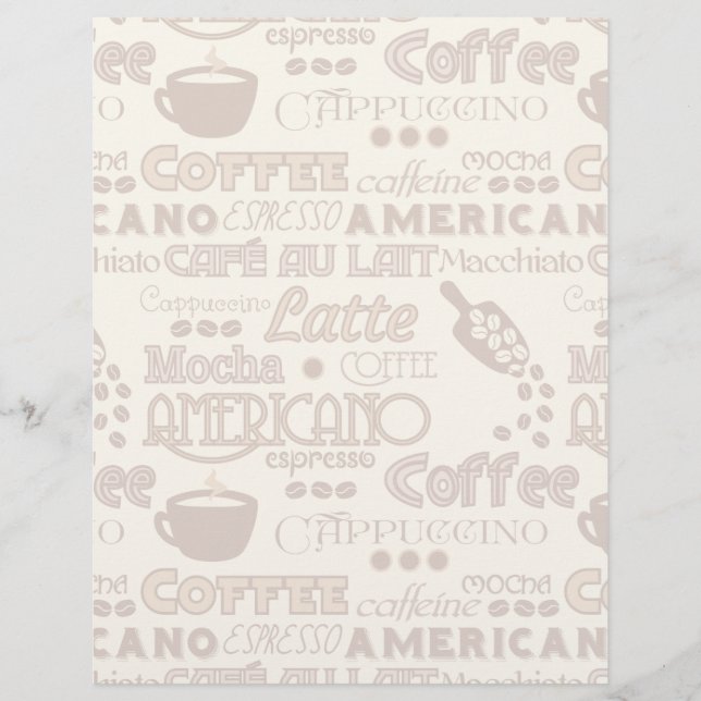 Palavras de café (Frente)