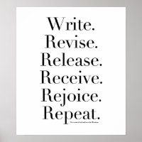 Palavras de conselho para escritores - Poster