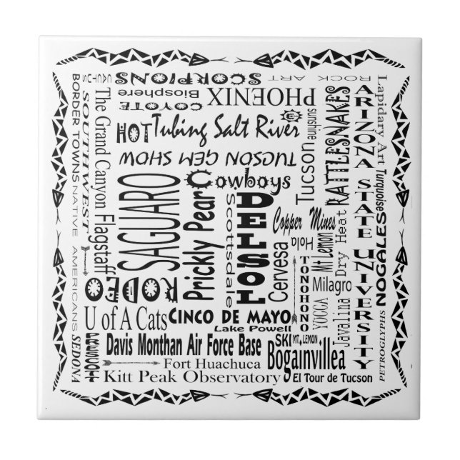 Palavras de efeito do Arizona (Frente)