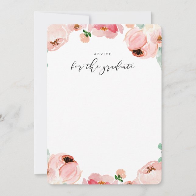 Palavras de Graduação de Cartões de Conselhos de S (Frente)