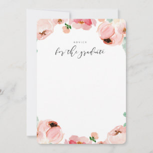 Palavras de Graduação de Cartões de Conselhos de S