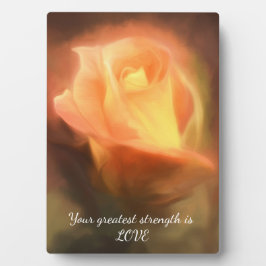 Palavras de Sabedoria Placa de Tabletop com Easel