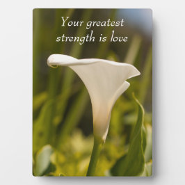 Palavras de Sabedoria Placa de Tabletop com Easel