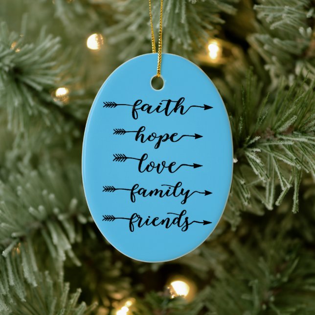 Palavras de seta ornamento cerâmico (Árvore)