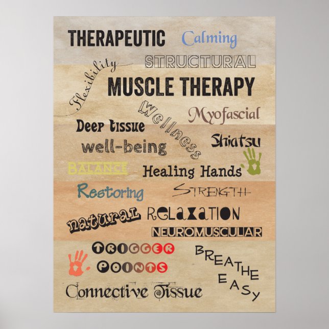 Palavras de Terapia Muscular Poster Art (Frente)