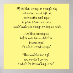 PALAVRAS do poster da SABEDORIA