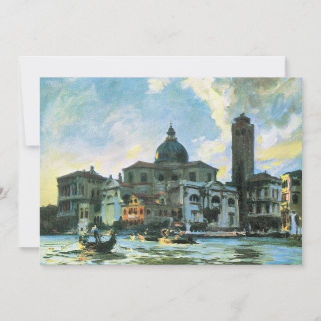 Palazzo Labia, Veneza, por John Singer Sargent (Frente)