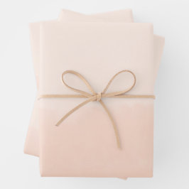 Pale Orange Watercolor Abstract