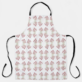 Pale pink abstract florals 