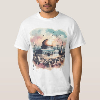 Palestina Gaza Salva Camiseta da Mesquita Al Aqsa