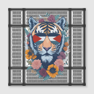 Palestina Livre ÁRABE COM MAPA tigre