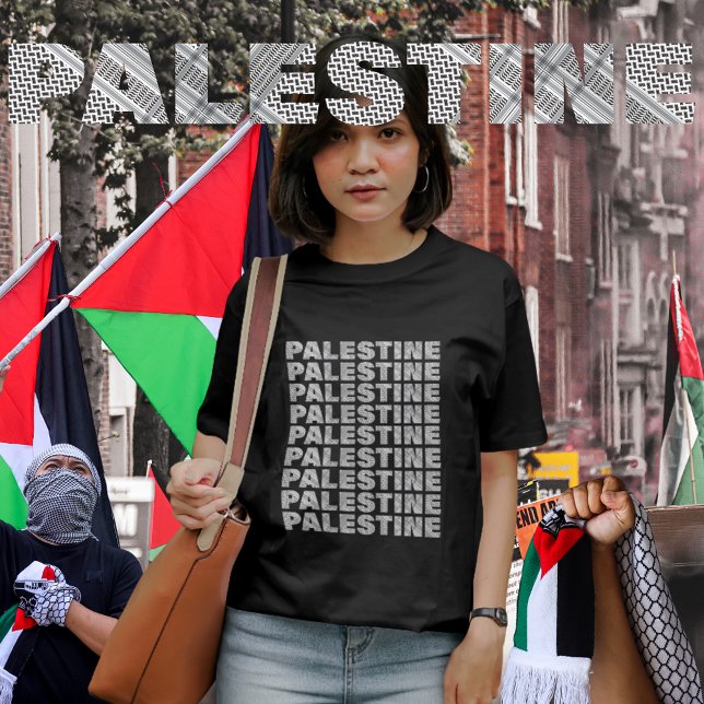 Palestina Livre Na Palestina Design De Scarf| Gaza (Free Palestine, Save Palestine, SAVE Gaza Palestine March)