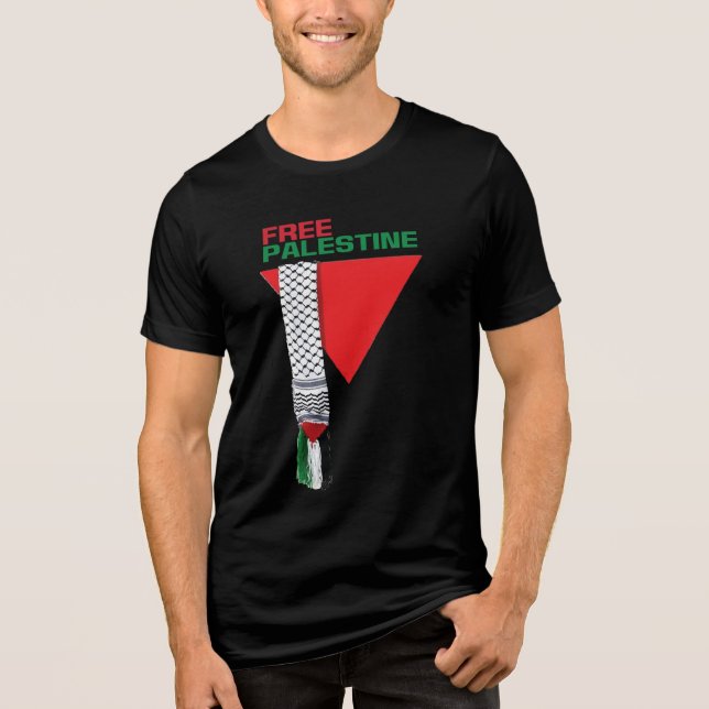 Palestina livre, Palestina, bandeira da Palestina, (Frente)