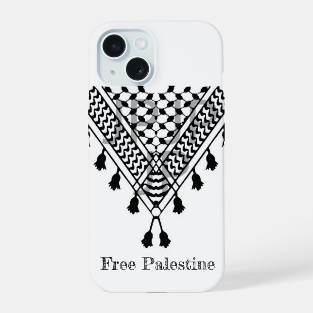 Palestinian Keffiyeh Pattern (Verso)