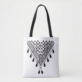 Palestinian Keffiyeh Tote Bag