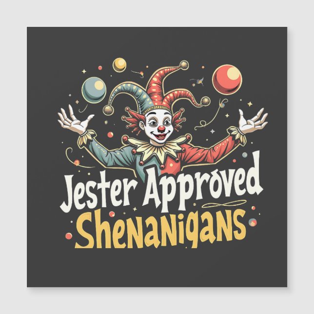 Palhaço de circo de Shenanigans aprovado por Jeste (Frente)