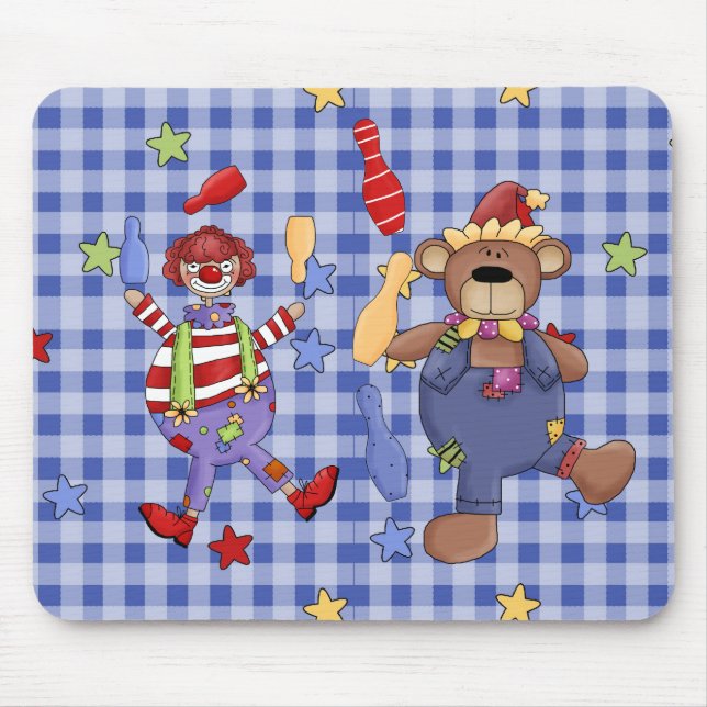 Palhaços de Circo de Mousepad (Frente)