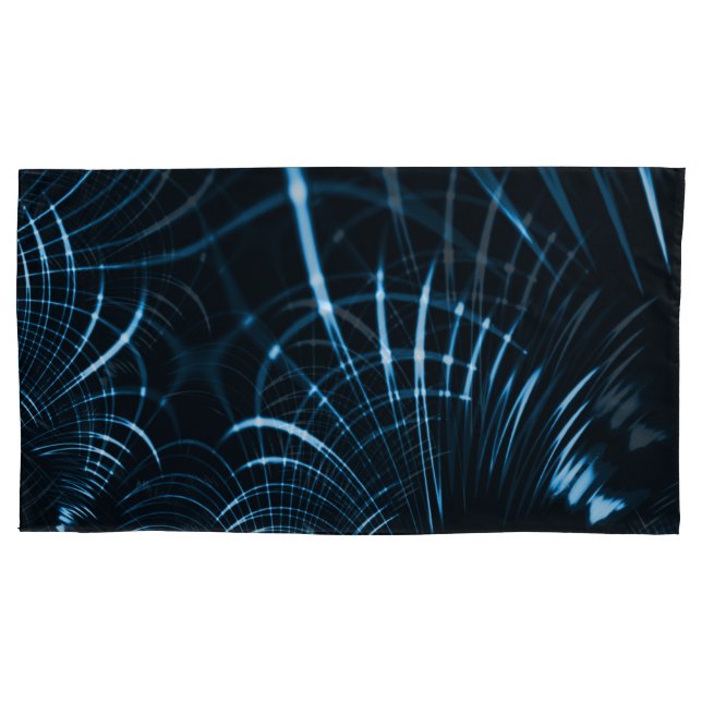 Palhetas vivas curvas ou espinhos de azul real (Frente-Esquerda)