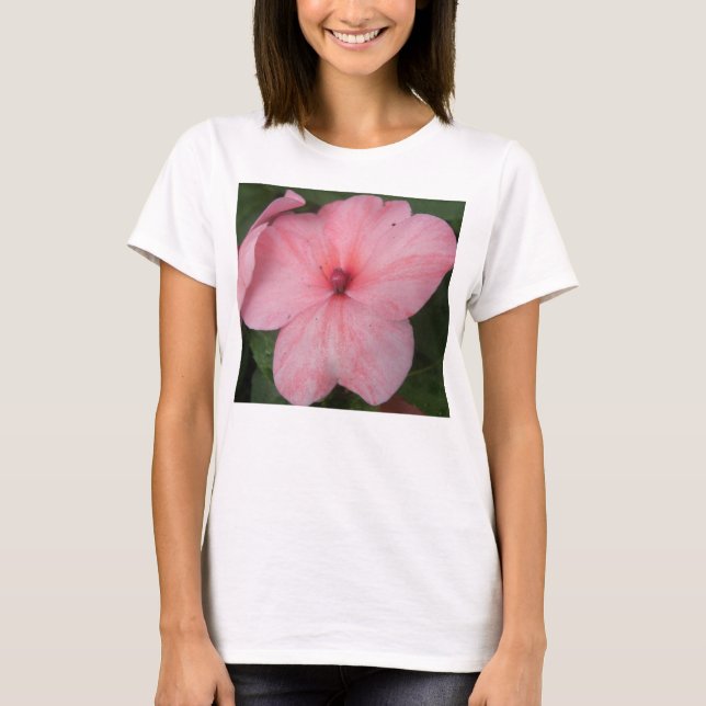 Pálido Pêntrico Pêntico Flor Escada T Camisa (Frente)