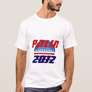 Palin 2012 homens, camisa das senhoras T