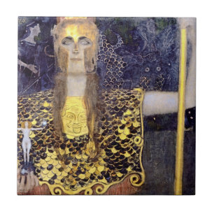 Pallas Athena, de Gustav Klimt - Arte Eterno