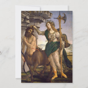 Pallas e o Centauro   Botticelli