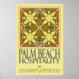 Palm Beach Hospitalidade Poster