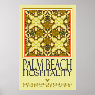 Palm Beach Hospitalidade Poster