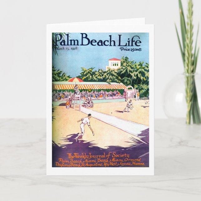 Palm Beach Life #12 cartão de nota (Frente)