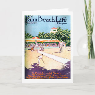 Palm Beach Life #12 cartão de nota