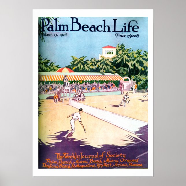 Palm Beach Life #12 impressão (Frente)