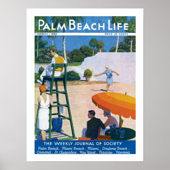 Palm Beach Life #14 impressão (Frente)
