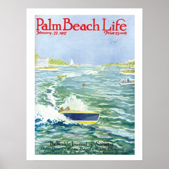 Palm Beach Life #2 impressão (Frente)
