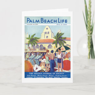 Palm Beach Life #8 cartão de nota