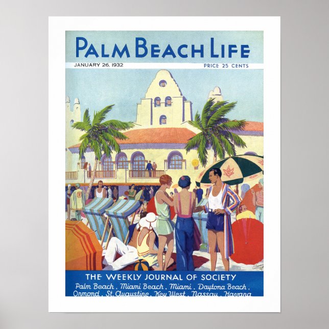 Palm Beach Life #8 impressão (Frente)