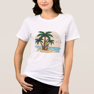 Palm Paradise – Camiseta Surf & Palms