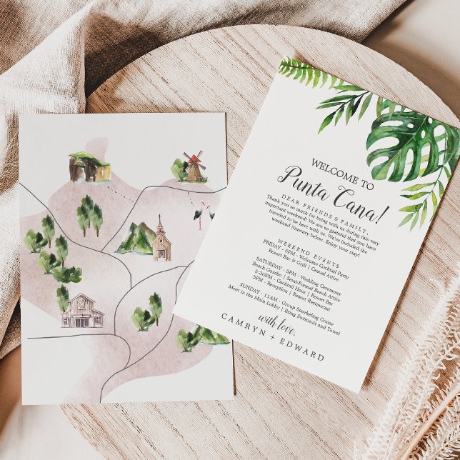 Palm Tropical Selvagem - Letra Itinerária e Mapa (Criador carregado)