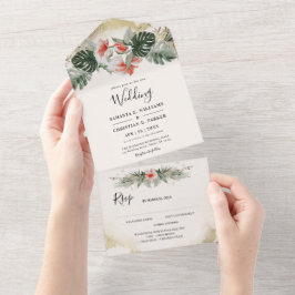 Palma tropical | Casamento de Monstera Beach