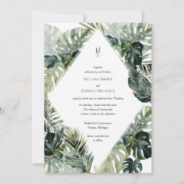 Palma Tropical Deixa Convite De Casamento | Praia
