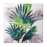 Palmas de Crepúsculo- Mãos<br><div class="desc">"Twilight Palms III" de Grace Popp. Apresenta verde tropical em estilo aquarela.</div>
