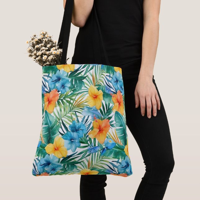 Palmas Tropicais de Tote Bag (Close Up)