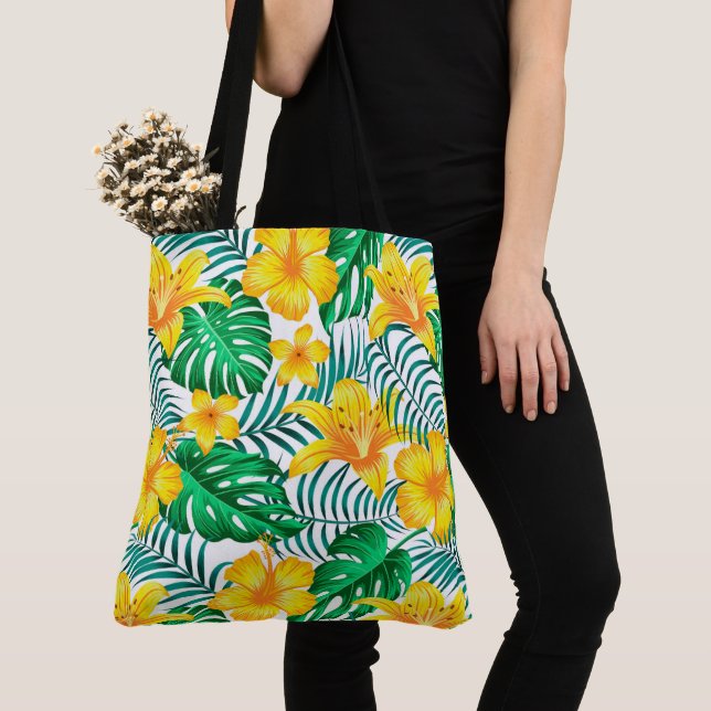 Palmas Tropicais de Tote Bag (Close Up)