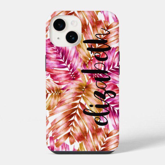 Palmas tropicais na moda (Verso)