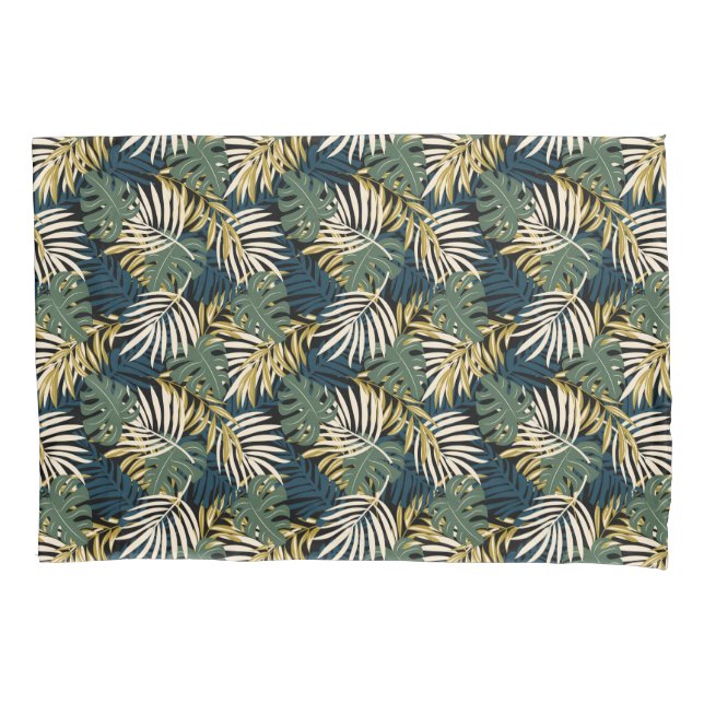 Palmas Tropicais Pillowcase (Frente)