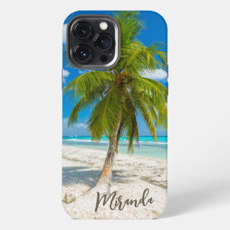 Palmeira Tropical da Praia Personalizada