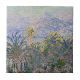 Palmeiras de Claude Monet   em Bordighera