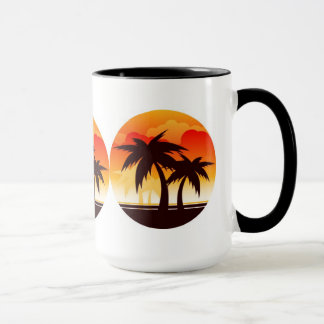 Palmeiras e caneca