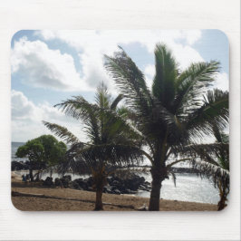 Palmeiras na Praia Mousepad