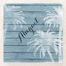 Palmeiras personalizadas na praia rustica da madei